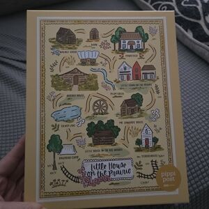 Pippipost Little House on the Prairie Kids Puzzle - Yellow